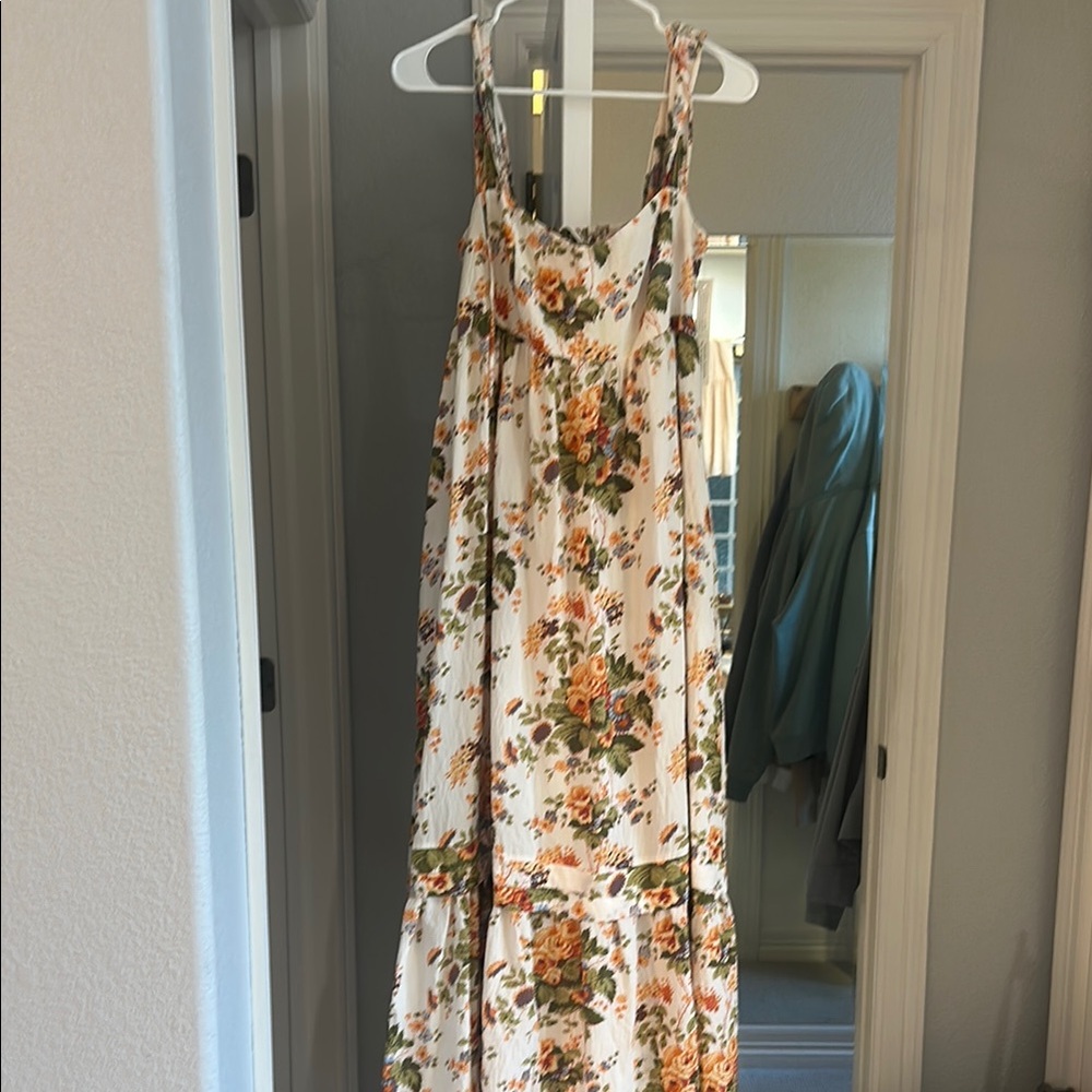 Floral Maxi Dress XS